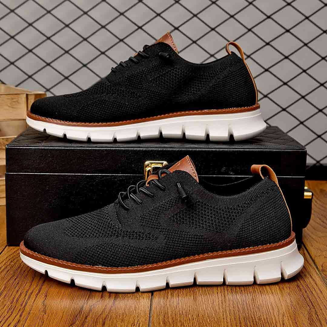 St. James – Zapatilla urbana transpirable y elegante – Edición limitada Negro