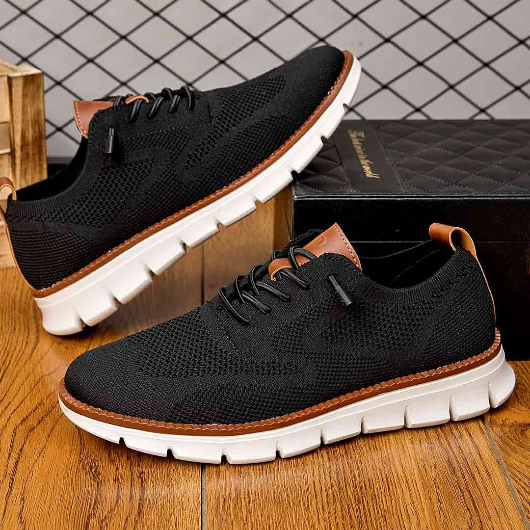 St. James – Zapatilla urbana transpirable y elegante – Edición limitada Negro