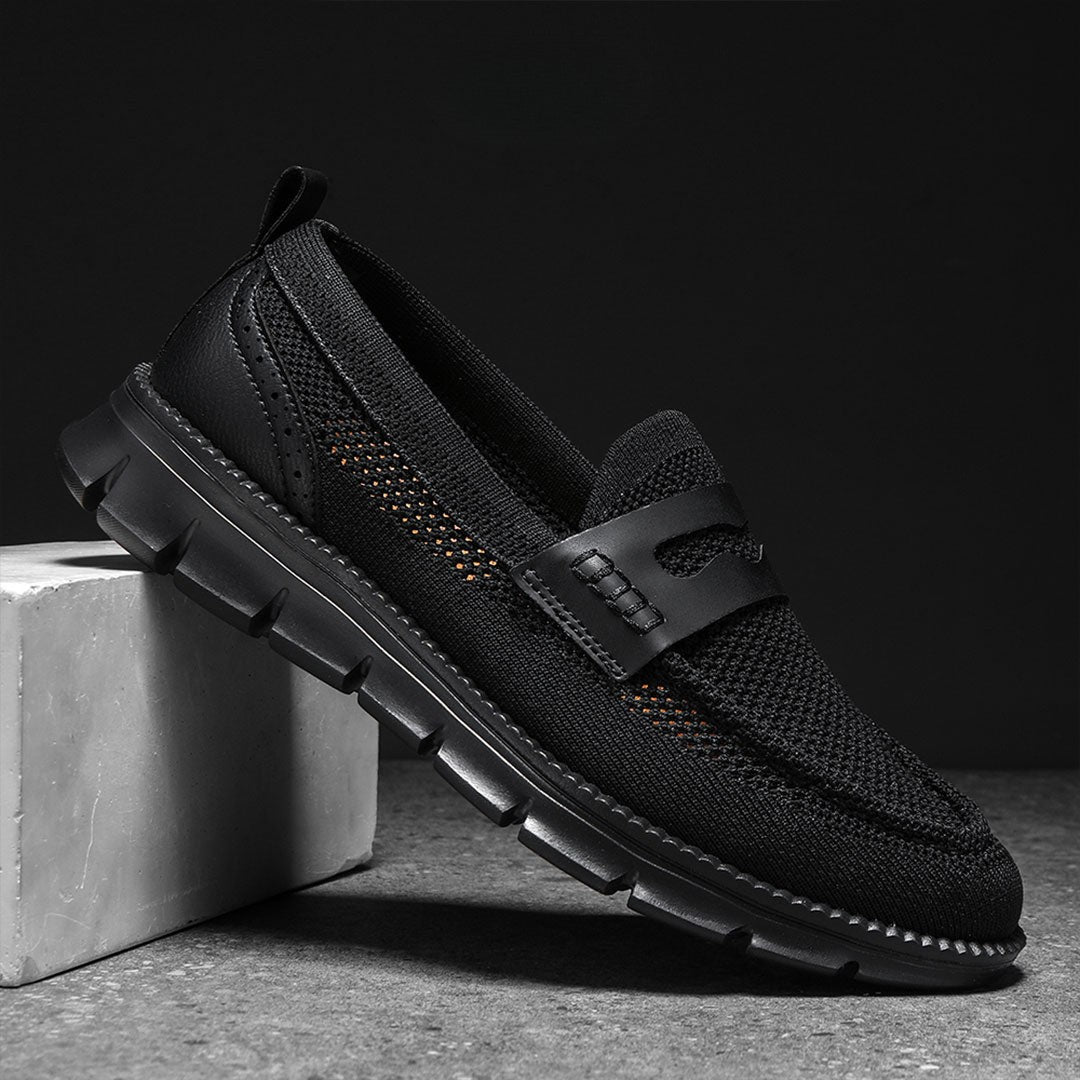 St. James – Mayfair Mocassini de hombre elegantes y cómodos – Negro