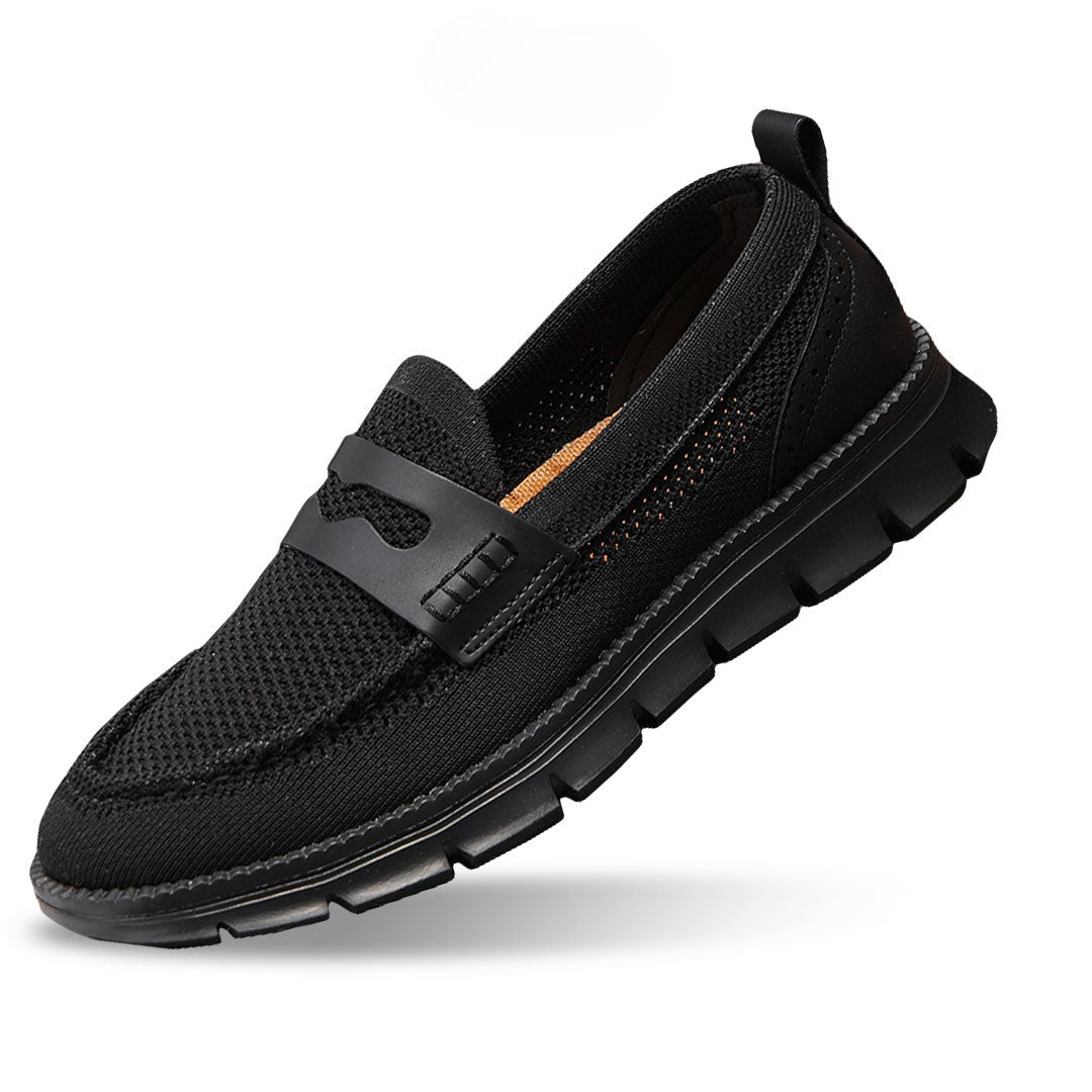 St. James – Mayfair Mocassini de hombre elegantes y cómodos – Negro