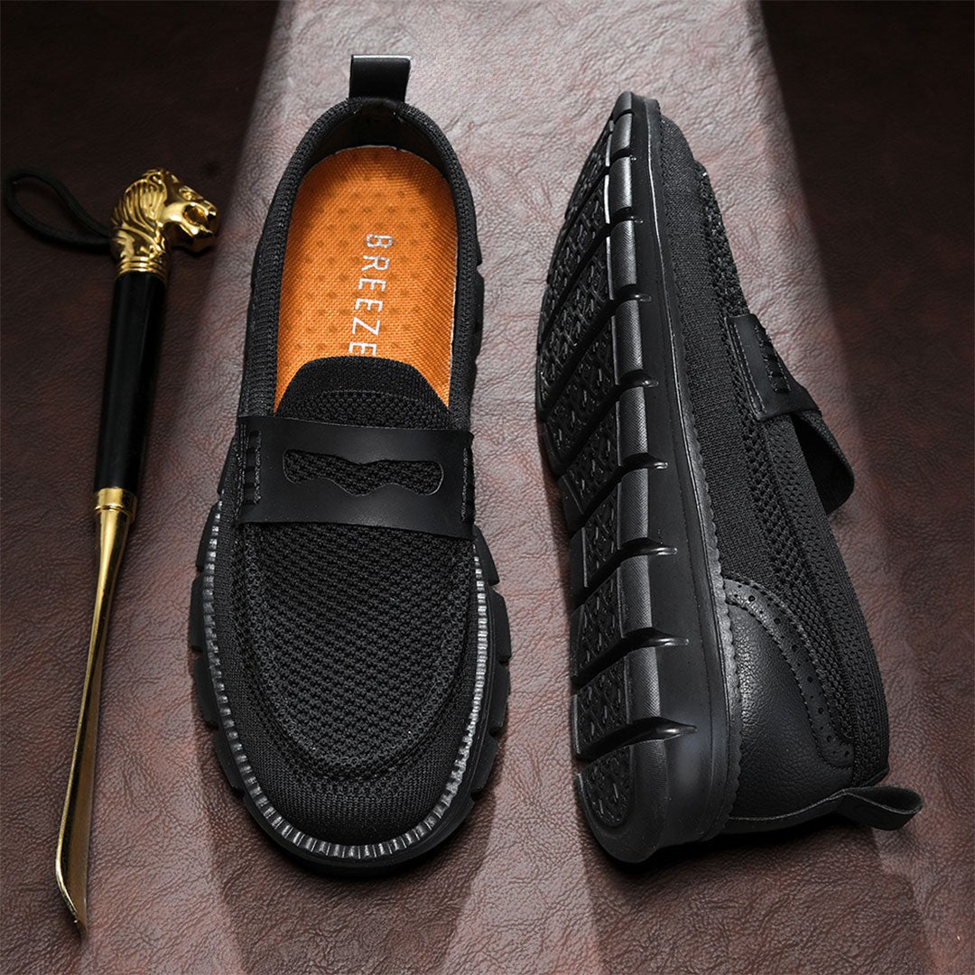 St. James – Mayfair Mocassini de hombre elegantes y cómodos – Negro