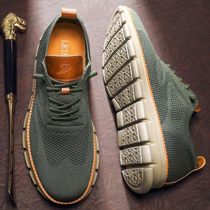 St. James – Zapatilla urbana transpirable y elegante – Edición limitada Verde Oscuro