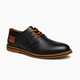 St. James - Zapato Oxford de Cuero Marrón | Cordones Elásticos